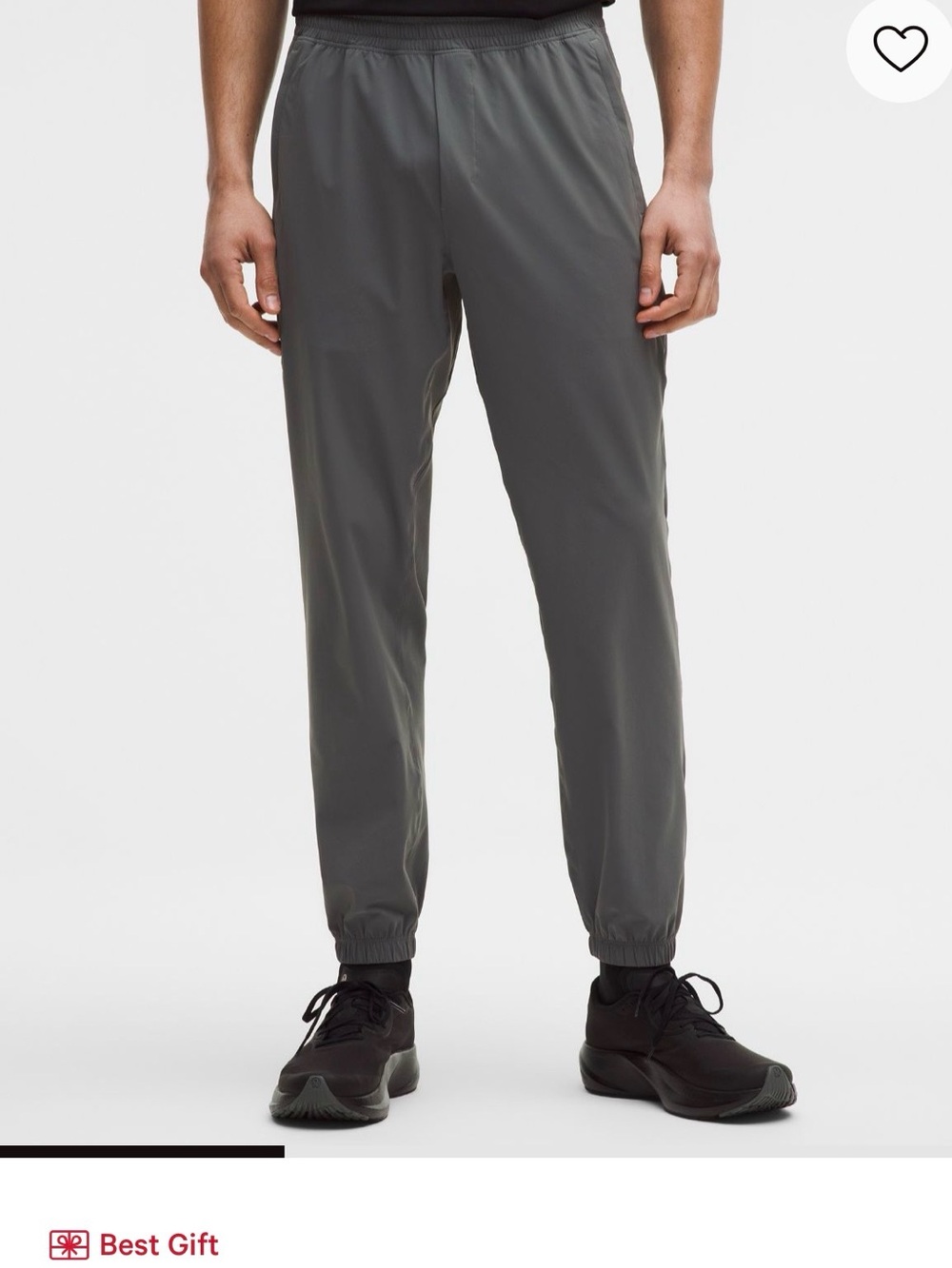 lululemon athletica Light Gray Men's Jogger Pants